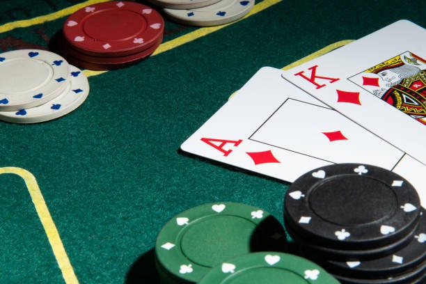 Live casino dealer table with multiple camera angles